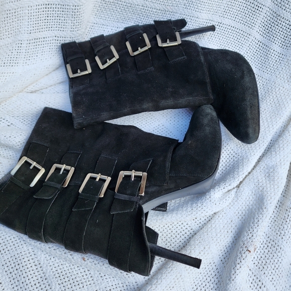 Guess Stiletto Moto‎ Boots 10 - Picture 3 of 15